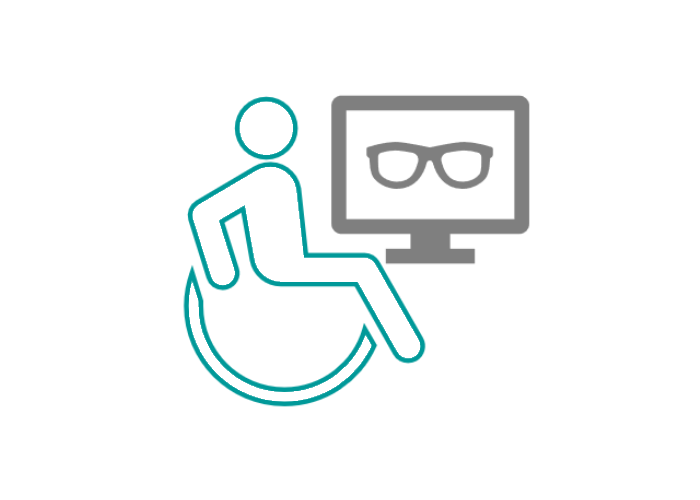 Icon for employees with disability